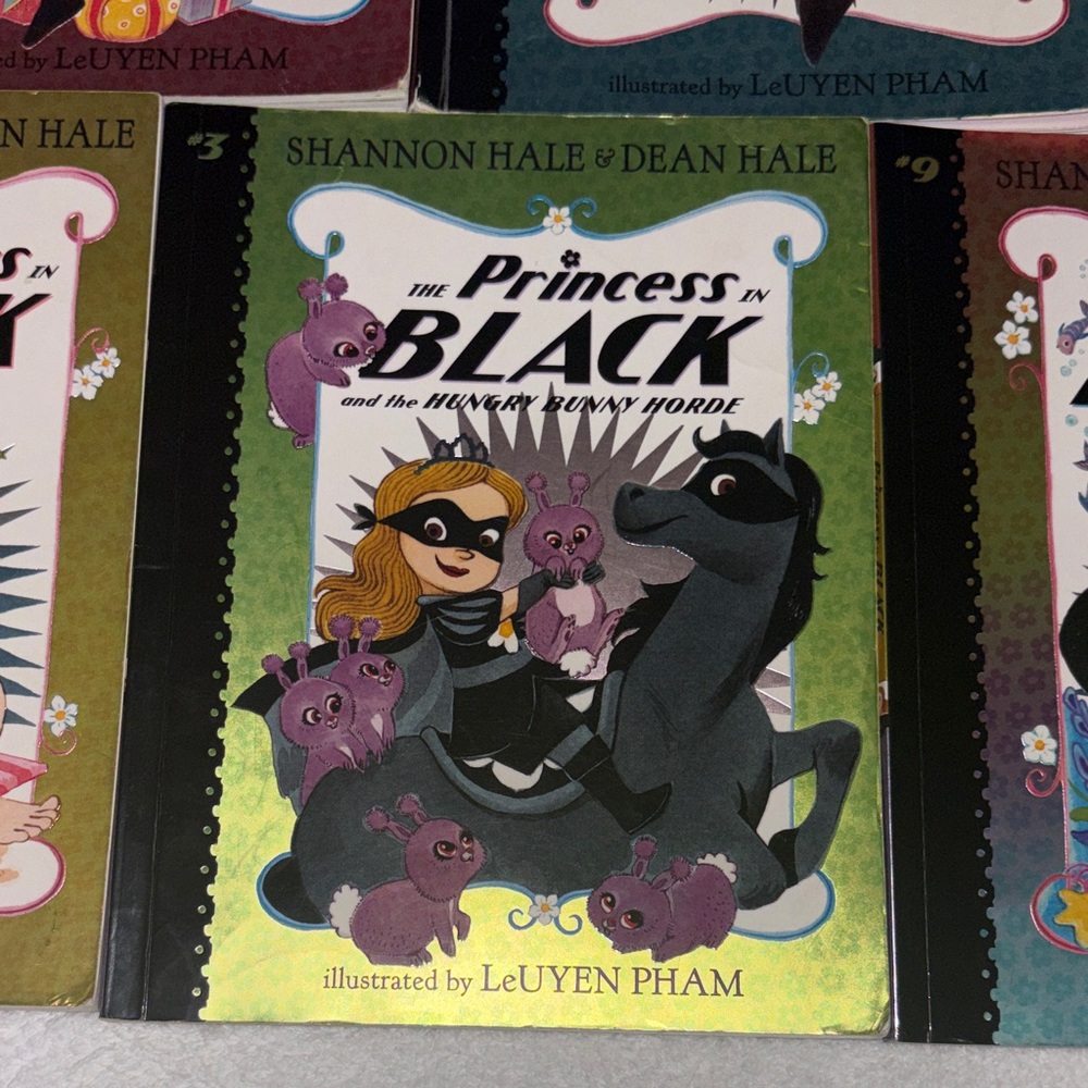 Princess in Black Book Set - 1-4 and 9 chapter books - Picture 5 of 10